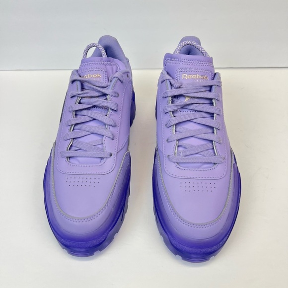 Reebok X Cardi B Club C - Purple GX7632 Womens Sneakers Size 7 - Picture 3 of 10